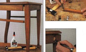 Rozoga szék újraenyvezése