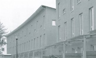A drezdai lakópark B2 jelű épülete