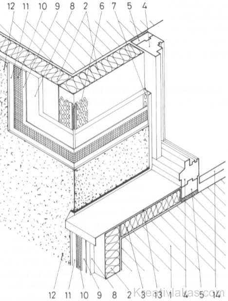 Egyhéjú fokozott hővédelmi rendszer ablakkapcsolata