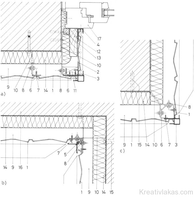 „BRAAS DEKOR" táblás PVC homlokzati burkolatépítés