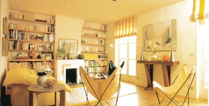 Meglepően kényelmes, olcsó bútor, egyszerű polc, összehangolt színek