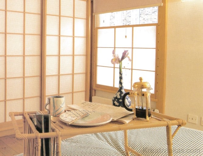 A japán ihletésű hálószoba