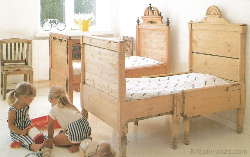 Szerencsés az a gyerek, aki ebben a hagyományos finn ágyban alhat
