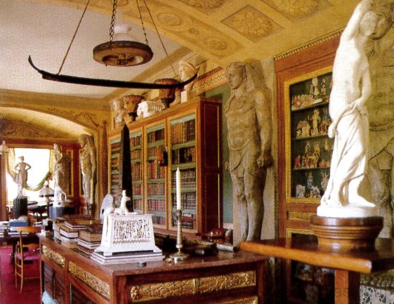 Le Champ de Bataille Egyiptomi könyvtárszobája