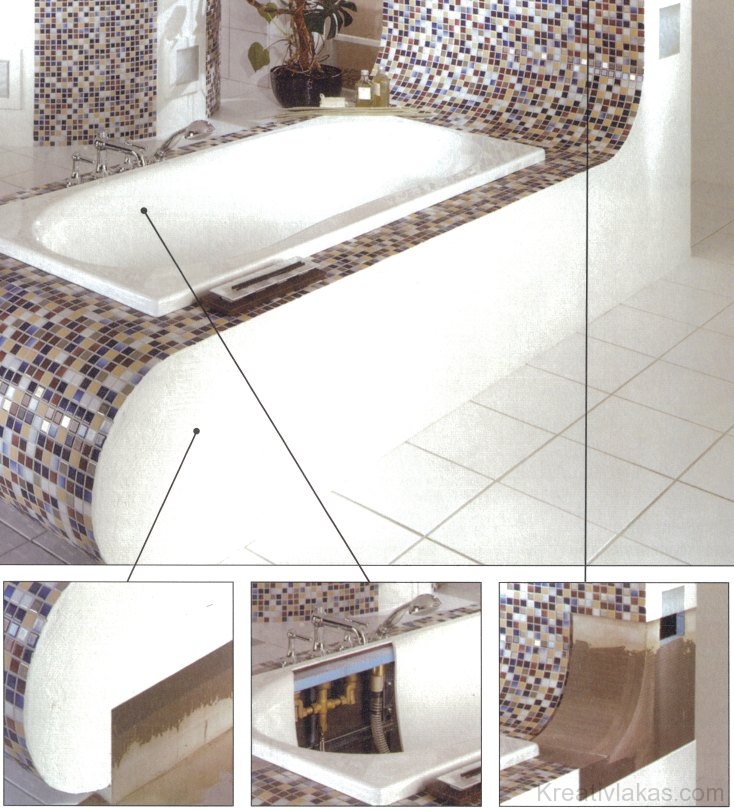 A Styrofoam-lemezből és tömbből készült beltéri belsőépítészeti alkotás