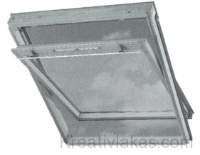 GZL típusú VELUX tetőtéri ablak