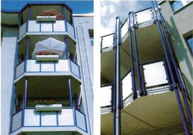 Hőhídmentes erkélyek alternatívái többlakásos társasházaknál