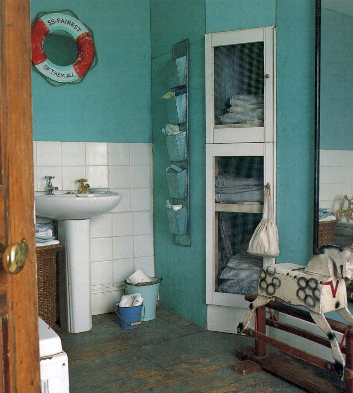 Rusztikus fürdőszoba
