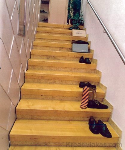 Egyenes egykarú lépcső 2.
